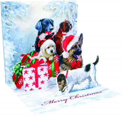 Christmas Dogs|Up With Paper