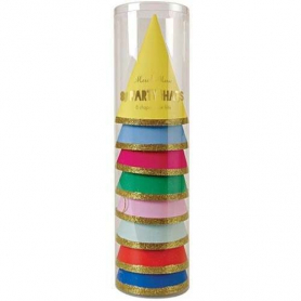 Happy Birthday Party Hats S/8-45-1690|Meri Meri