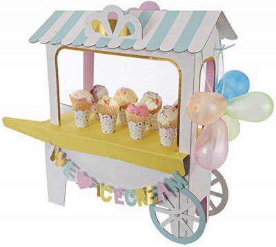 Ice Cream Cart Centerpiece-45-1819|Meri Meri
