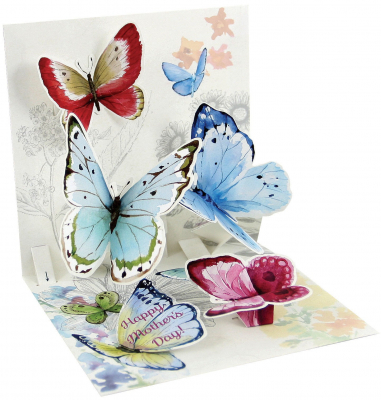Butterflies Of Spring|Up With Paper