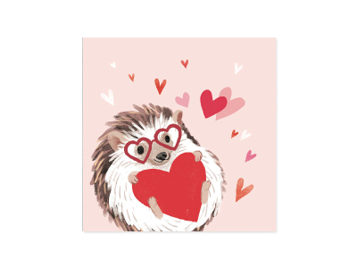 Hedgehog Love|Up With Paper