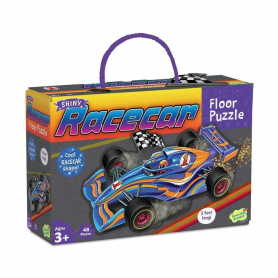 Racecar Floor Puzzle|Peaceable Kingdom