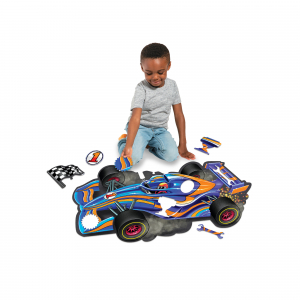 Racecar Floor Puzzle|Peaceable Kingdom