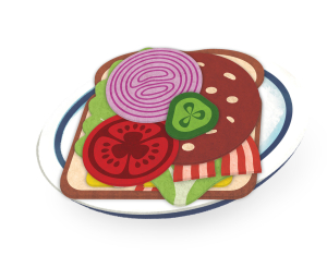 Math Sandwich Game|Peaceable Kingdom