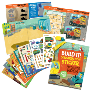 Build It Sticker Activity Book|Peaceable Kingdom
