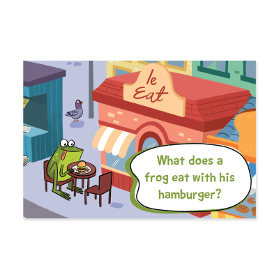 Frog Meal Enclosure Card|Peaceable Kingdom