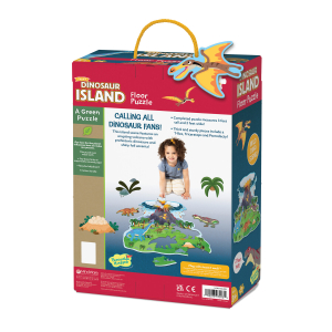 Dinosaur Island Floor Puzzle|Peaceable Kingdom