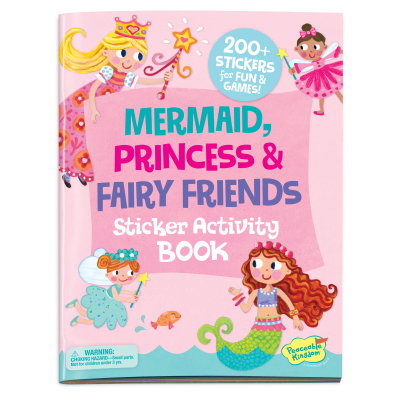 Mermaid And Friends Sticker Activity Book|Peaceable Kingdom