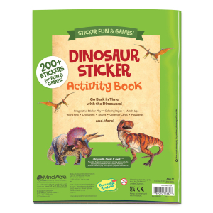 Dinosaurs Stickery Activity Book|Peaceable Kingdom