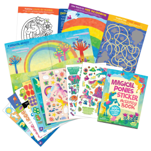 Magical Ponies Sticker Activity Book|Peaceable Kingdom