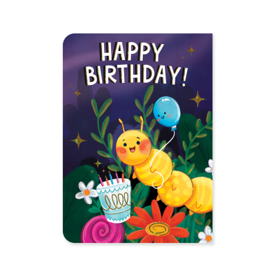 Caterpillar Card|Peaceable Kingdom