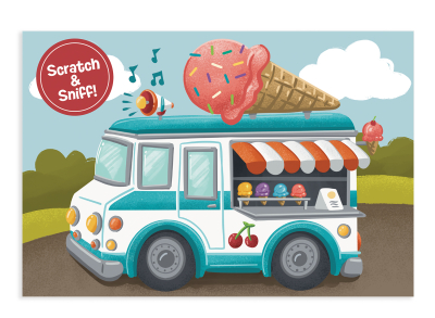 Ice Cream Truck Enclosure Card|Peaceable Kingdom