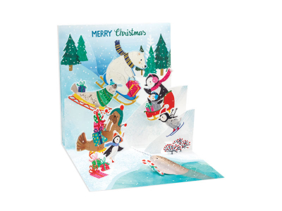 Arctic Sledding|Up With Paper