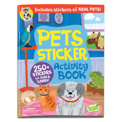 Pets Sticker Activity Book|Peaceable Kingdom