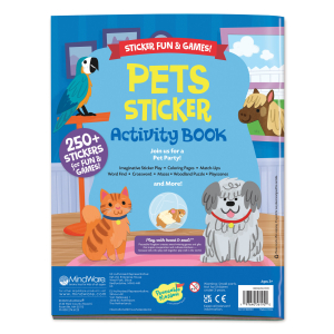 Pets Sticker Activity Book|Peaceable Kingdom