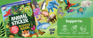 Animals Sticker Activity Book|Peaceable Kingdom