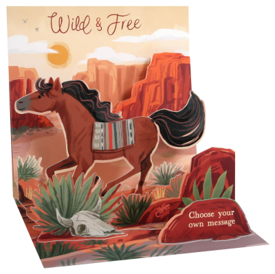 Western Horse|Up With Paper