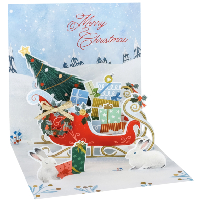 Christmas Sleigh|Up With Paper