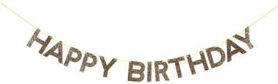 Gold Happy Birthday Garland-45-2899|Meri Meri