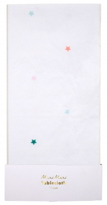 Multicoloured Stars Tablecloth-45-3441|Meri Meri