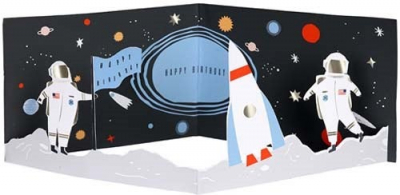 Concertina Space Card-16-0219|Meri Meri