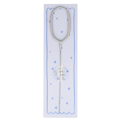 Wondercandle 0 Silver-45-3620|Meri Meri