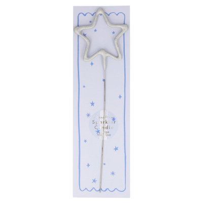 Wondercandle Star Silver-45-3631|Meri Meri