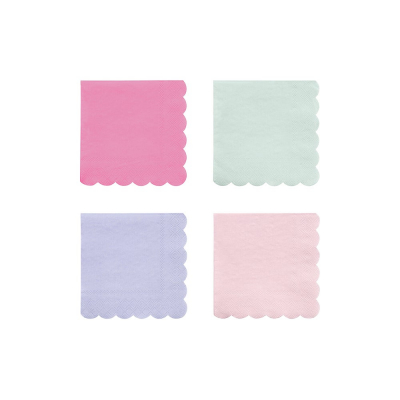 Mixed Simply Eco Napkins Small|Meri Meri
