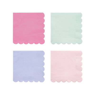 Mixed Simply Eco Napkins Large|Meri Meri