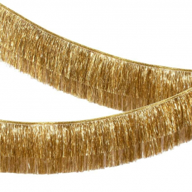 Gold Tinsel Fringe Garland|Meri Meri