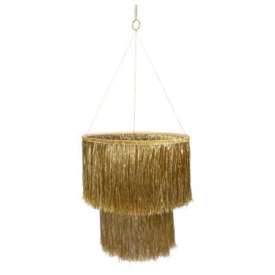Gold Tinsel Chandelier|Meri Meri