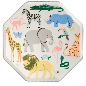 Safari Trek Dinner plates|Meri Meri
