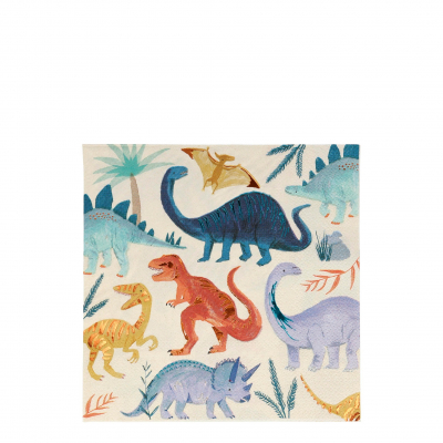 Dinosaur Kingdom Large Napkins|Meri Meri