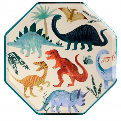 Dinosaur Kingdom Dinner Plates|Meri Meri
