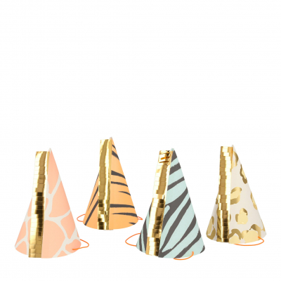 Safari Pelt Party Hats|Meri Meri