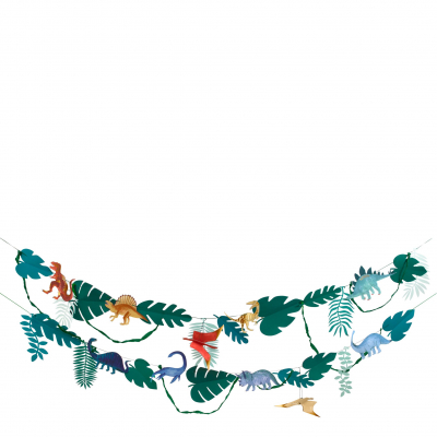 Dinosaur Kingdom Large Garland|Meri Meri