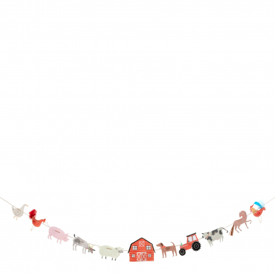 On the Farm Large Garland|Meri Meri
