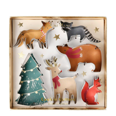Christmas Motif Cookie Cutters|Meri Meri