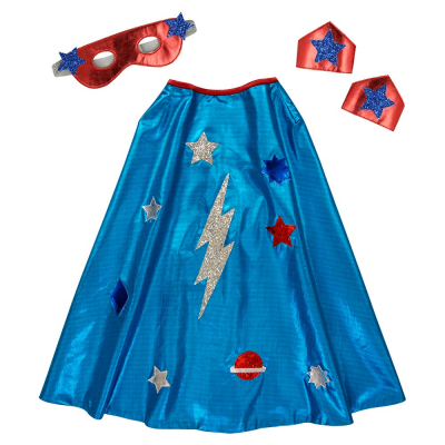 Blue Superhero Cape Dress Up|Meri Meri