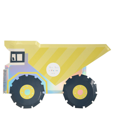 Dumper Truck Plates|Meri Meri