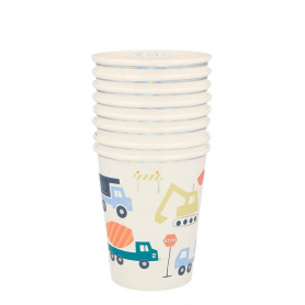 Construction Cups|Meri Meri