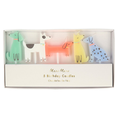 Dog Candles|Meri Meri
