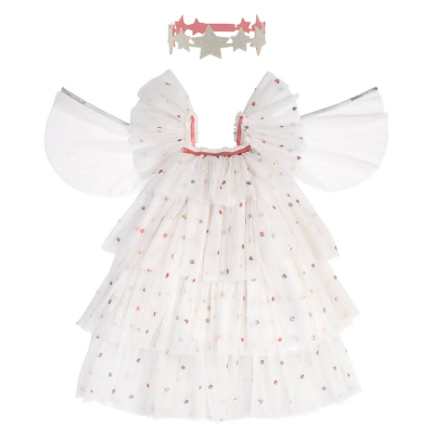 Sequin Tulle Angel Costume 5 - 6 Years|Meri Meri