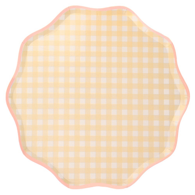 Gingham Dinner Plates|Meri Meri