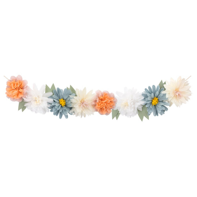 Flowers In Bloom Giant Garland|Meri Meri