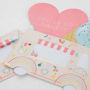 Ice Cream Valentines Cards And Bracelets Set|Meri Meri