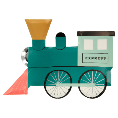 Train Plate|Meri Meri