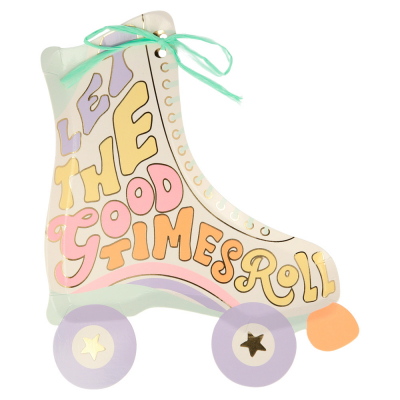 Roller Skate Plates|Meri Meri
