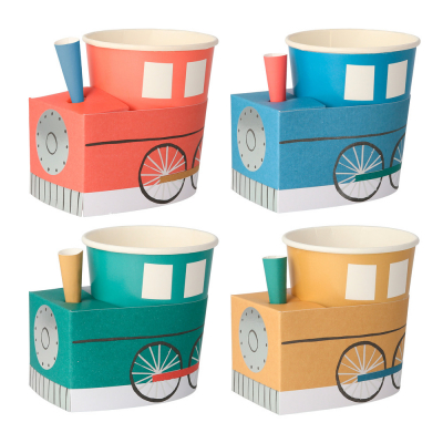 Train Cups|Meri Meri