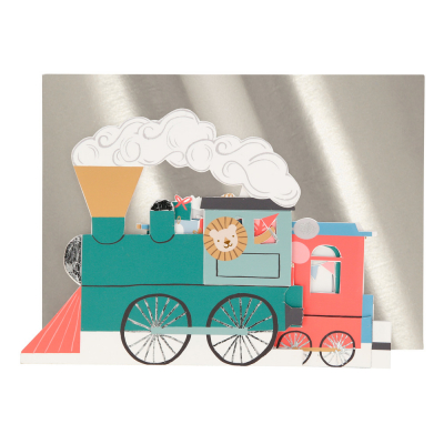 Birthday Train Concertina Card|Meri Meri
